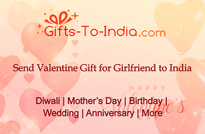  	Create Unforgettable Moments: Send Heartfelt Valentine's Day Gifts to Your Girlfriend in India with Ease at Gifts-to-India.com