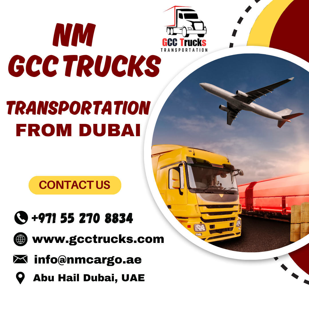  GCC Trucks Transportation from Dubai