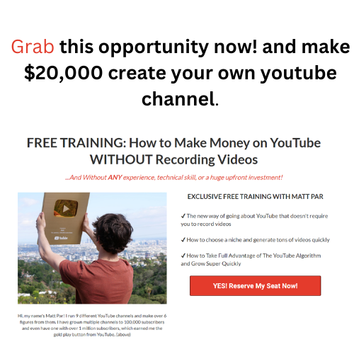  How to make money on youtube without recording a video