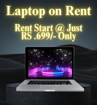  Laptop For Rent @ Just 699/- Only