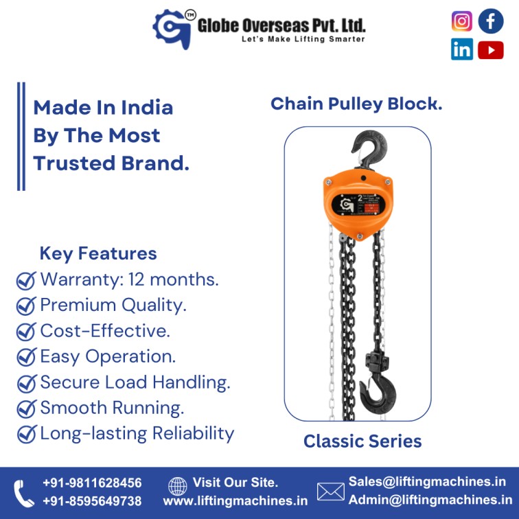  Chain Pulley Block