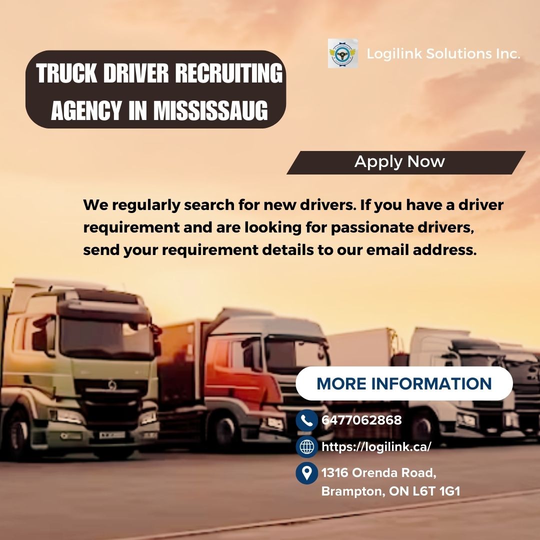 Truck Driver Recruiting Agency In Mississauga