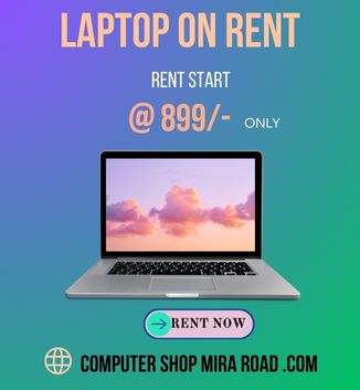  Laptop For Rent In Mumbai @ 899 /- Only