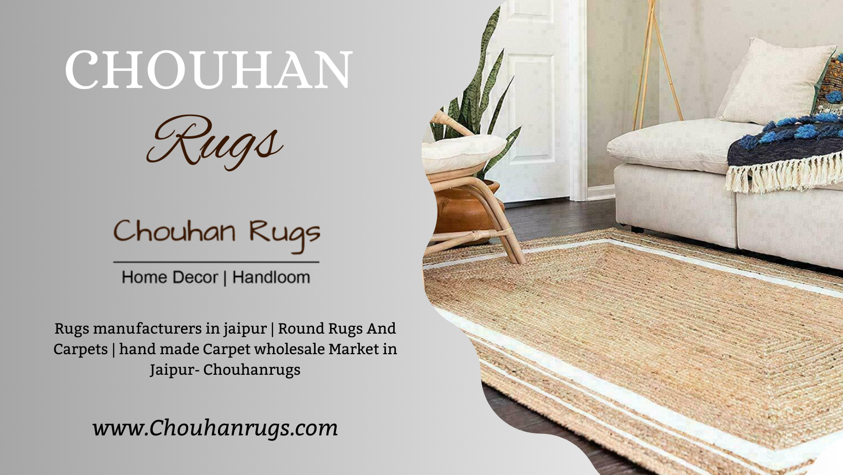  Jute Rugs Reveal: Comfort and Style by Chouhan Rugs