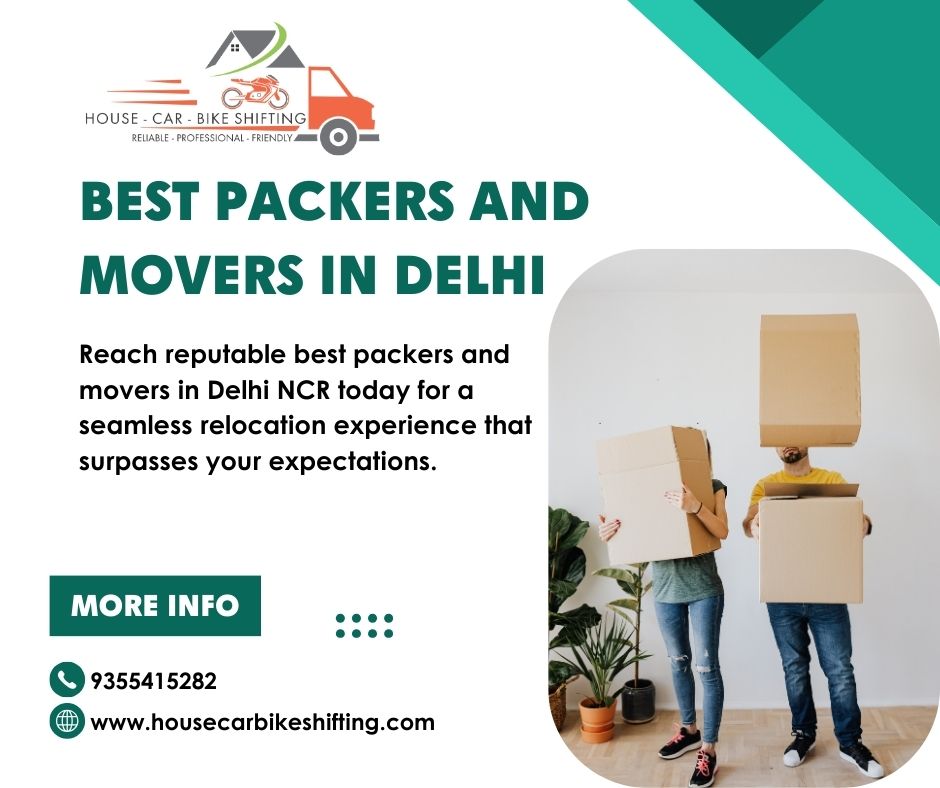  Best packers and movers in Delhi NCR