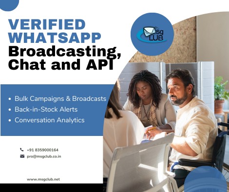  Verified Whatsapp Broadcasting, Chat and API