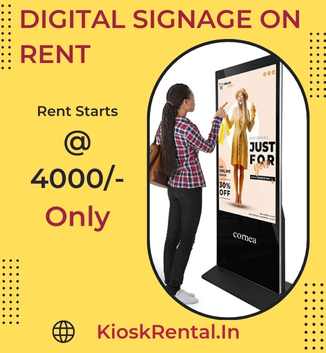  Digital Standee On Rent Starts At 4000/-  Only In Mumbai