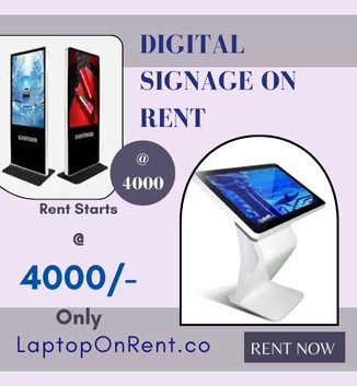  Rent A Digital signage start At rs. 4000/- Only In Mumbai