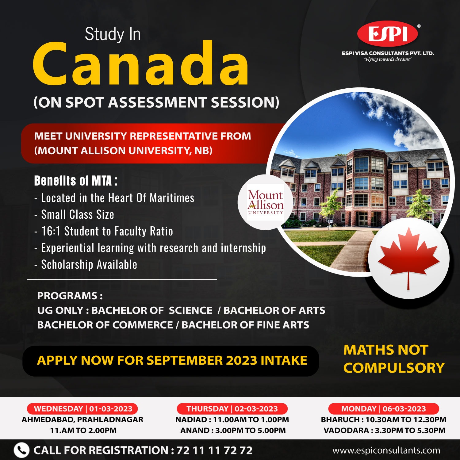  Study in Canada | Apply Now for September 2023 Intake