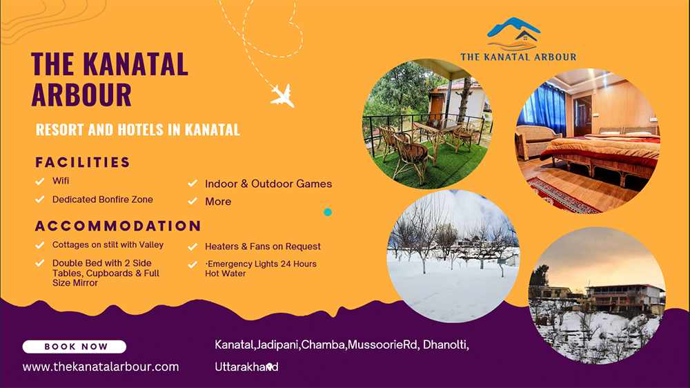  Kanatal Resort is an Exclusive Resort located in the heart of the beautiful island of uttarakhand
