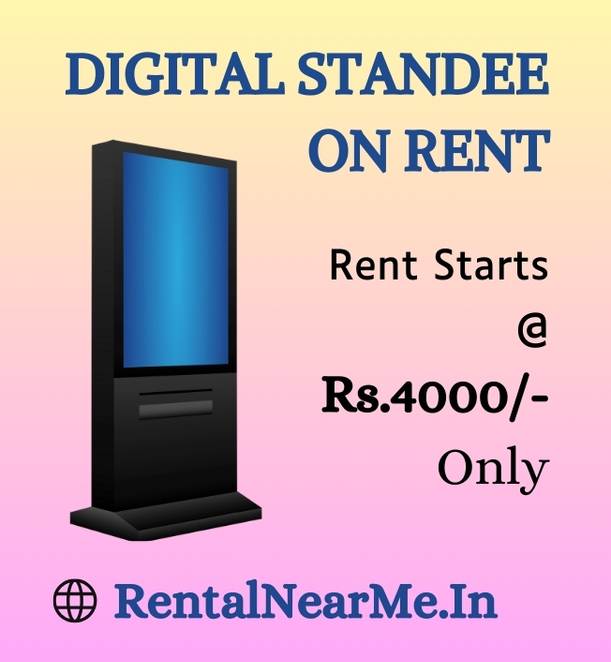  Rent A Digital signage start At rs. 4000/- Only In Mumbai