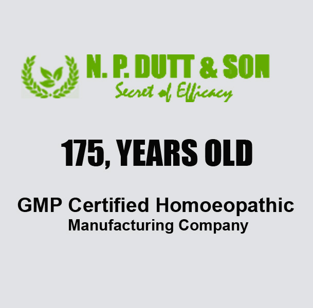  N. P. DUTT & SON | Best Toothache Treatment In Homoeopathic Manufacturing Company In Kolkata
