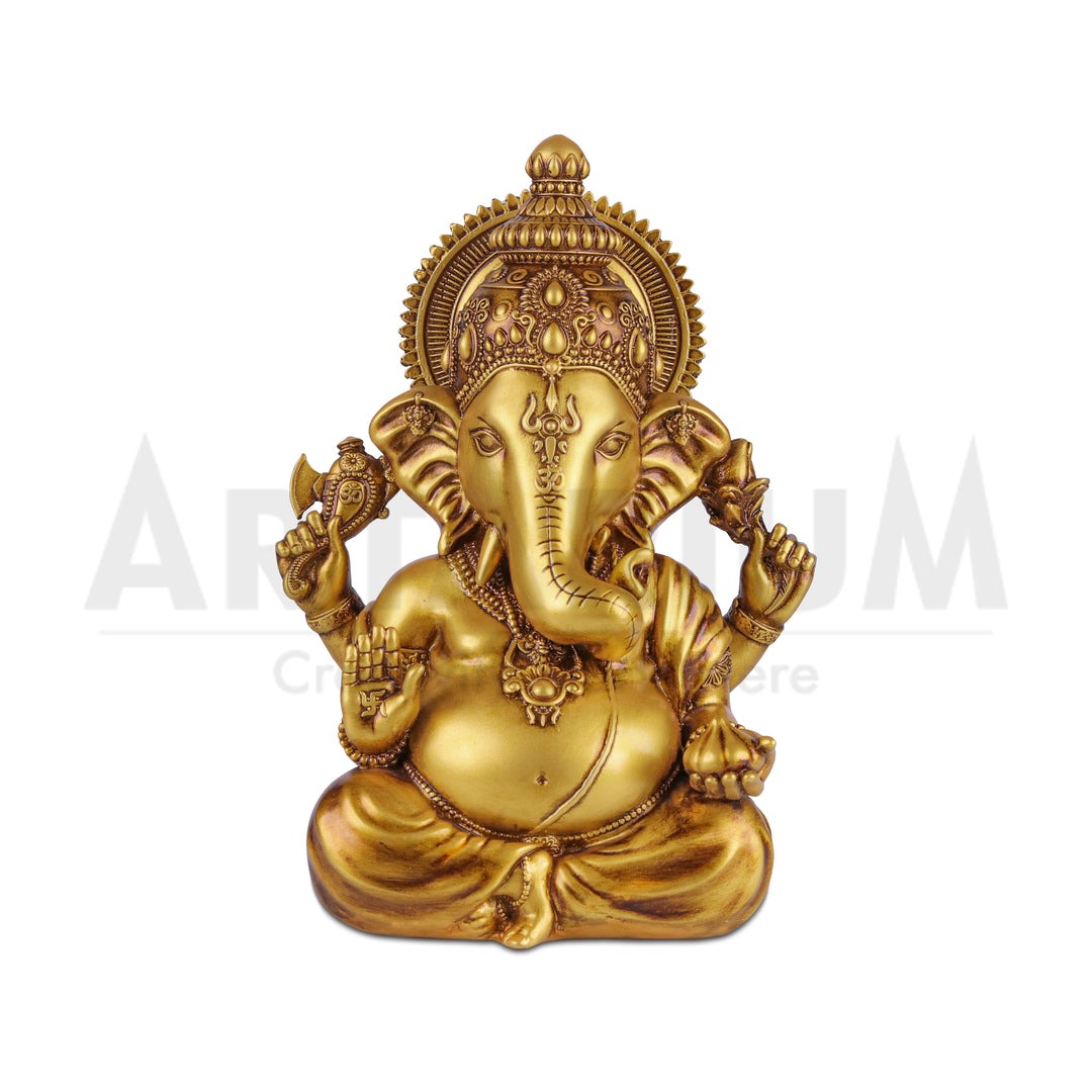  Buy Vighnaharta Ganesha Idol Online - Artarium – theartarium