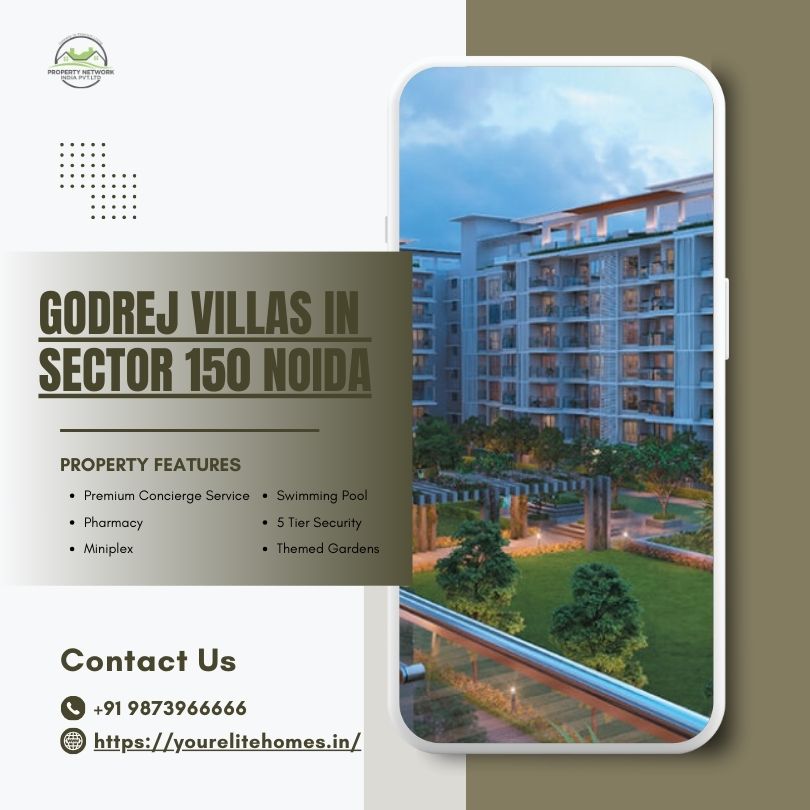  Experience Unmatched Opulence: Godrej Villas in Sector 150 Noida!