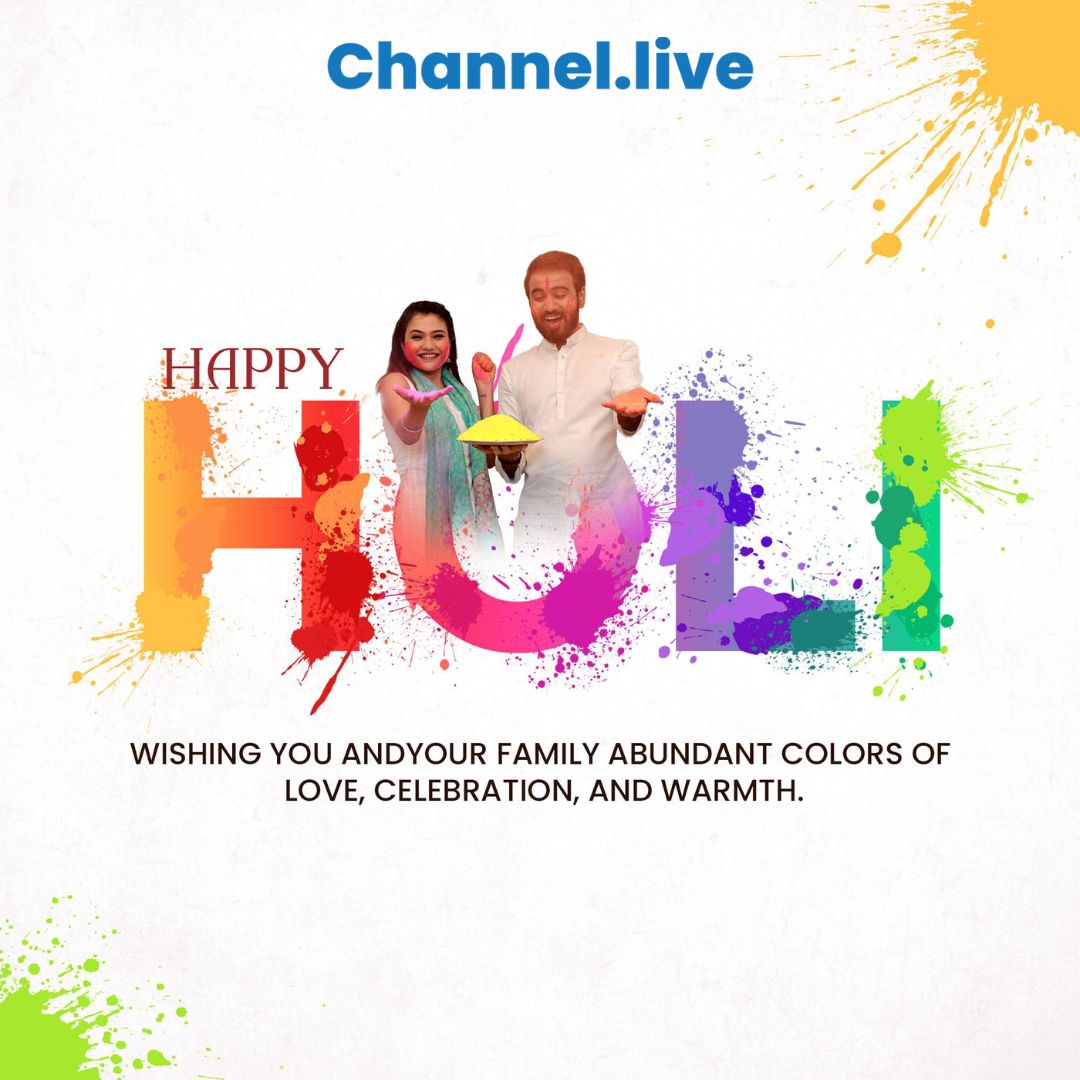  Dive into the Colors of Holi with Channel.Live! 🌈