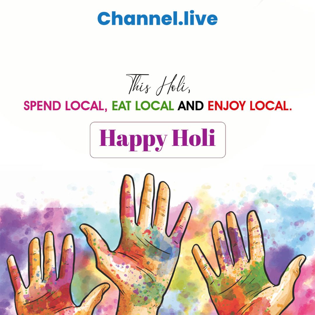  "Holi Spectacular: Color Your World with Channel.Live! 🎨"