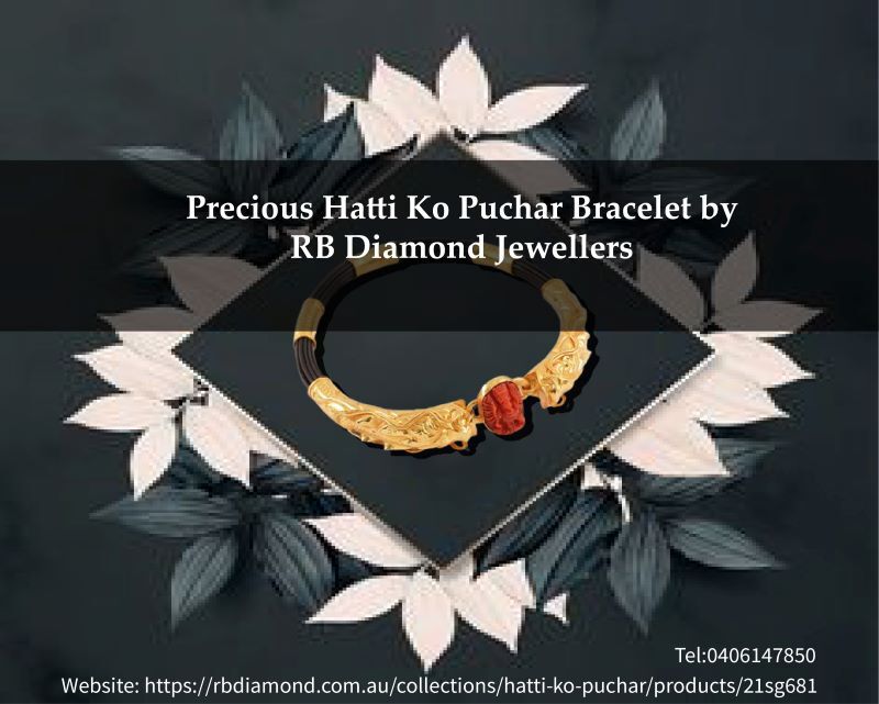  Precious Hatti Ko Puchar Bracelet by RB Diamond Jewellers