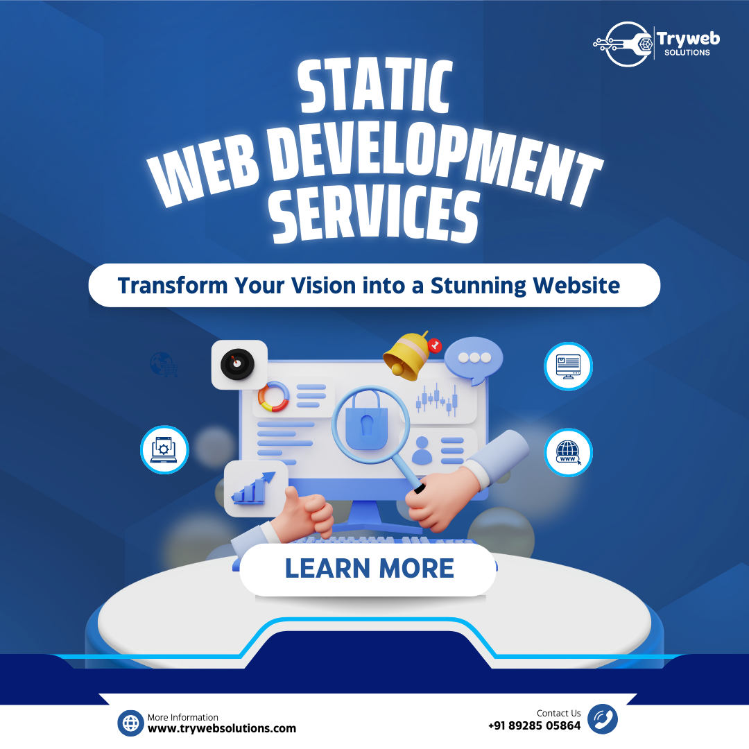  Static Website Design Services | Tryweb Solutions