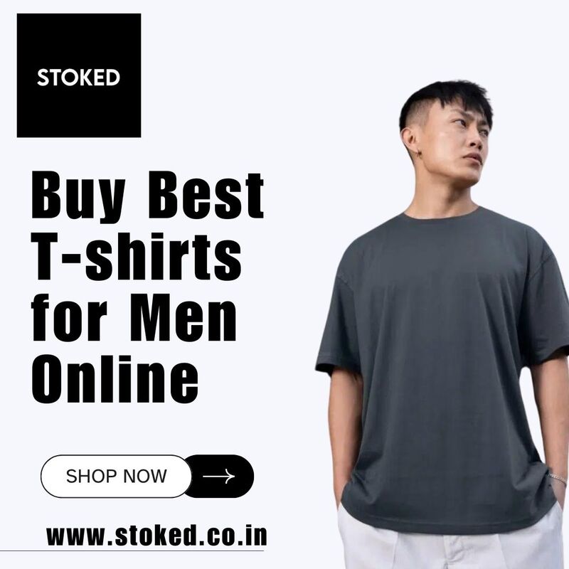  Stoked | Men's Oversized T-Shirts Online