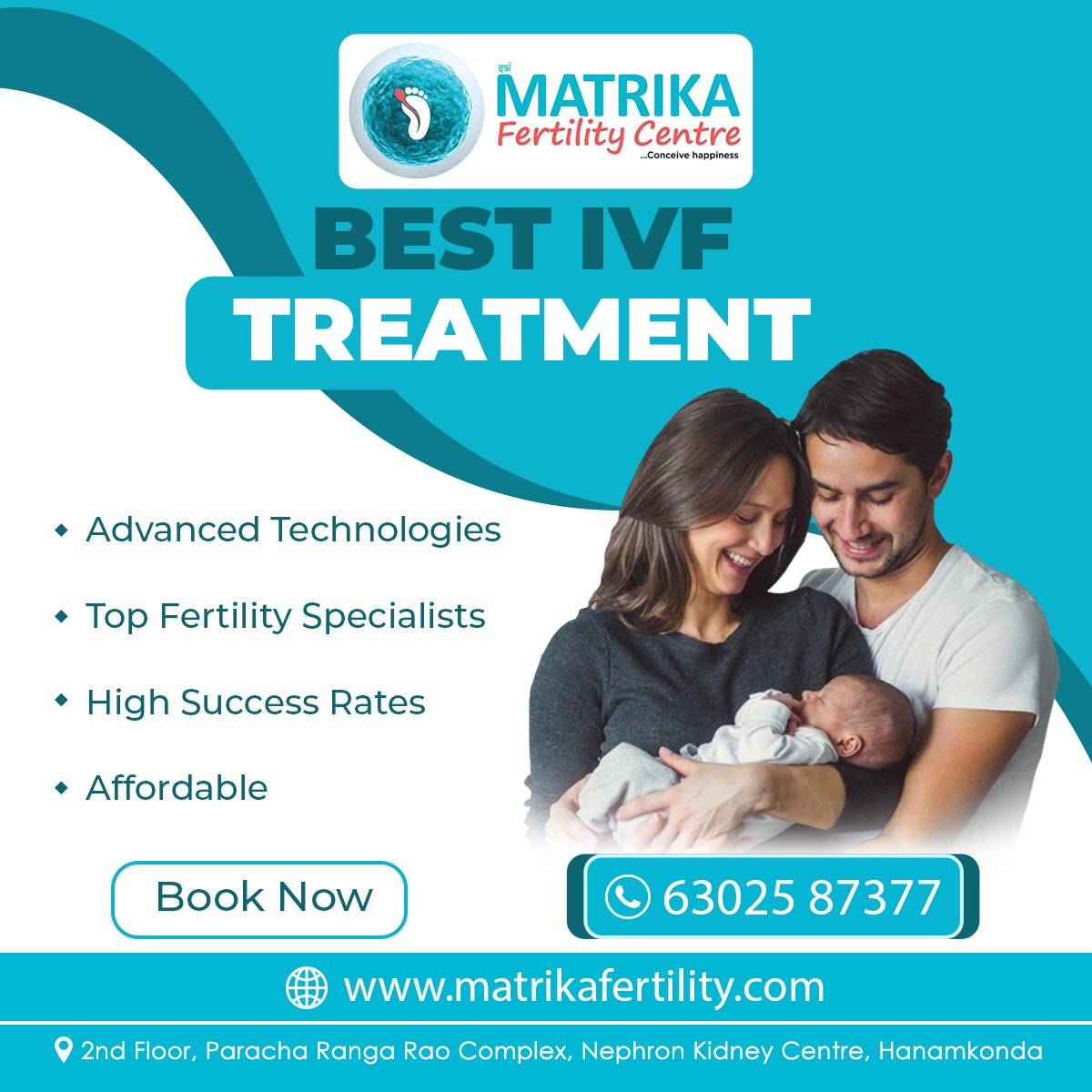  Best IVF Treatment in Warangal - MatrikaIVF