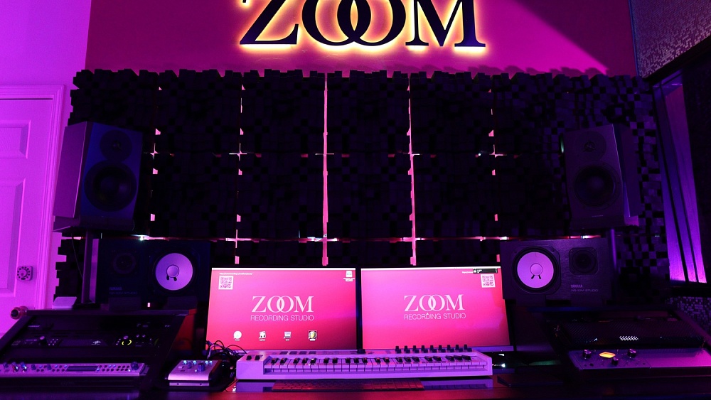  audio recording studio - zoom recording studio