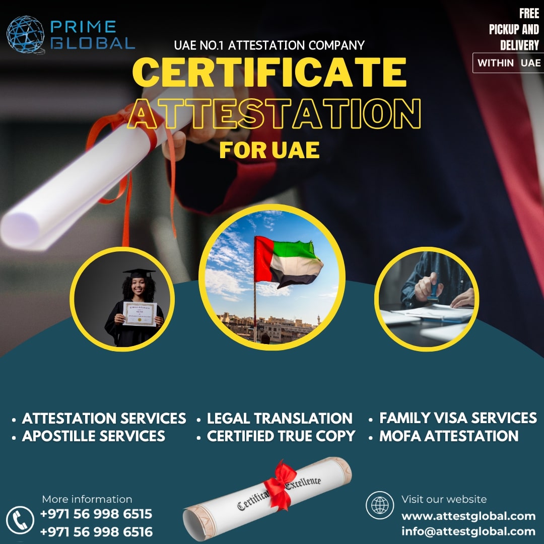  Fast and Secure: Certificate attestation Services in the UAE
