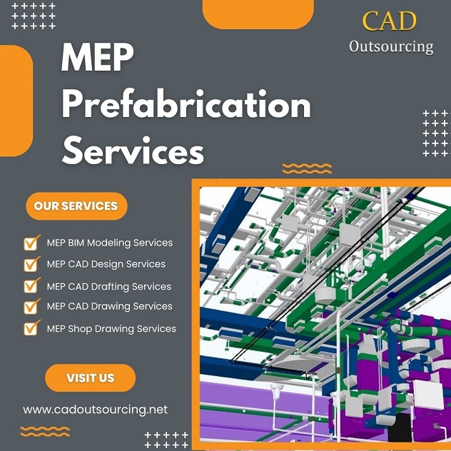  MEP Prefabrication Outsourcing Services Provider - CAD Outsourcing Firm