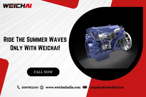 Ride The Summer Waves Only With Weichai!