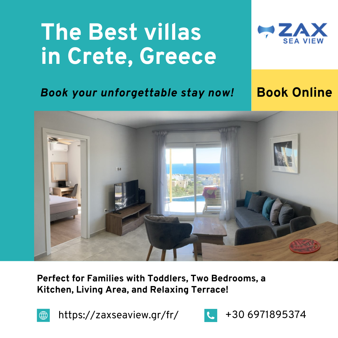  The Best Villas in Crete, Greece | Zax Sea View Villas