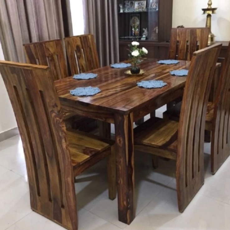  Buy a Solid Wood 6 Seater Dining Set Upto 60% off