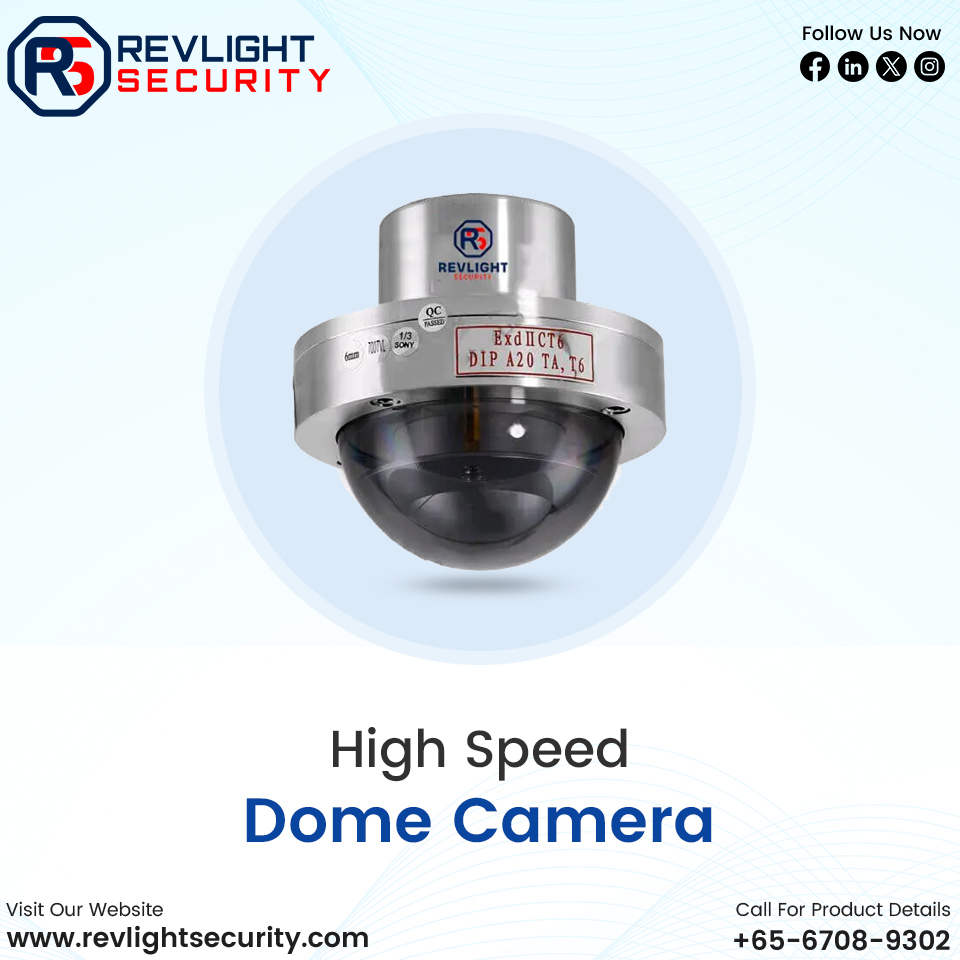  Get a 5 MP Explosion Proof High Speed Dome Camera at Revlight!