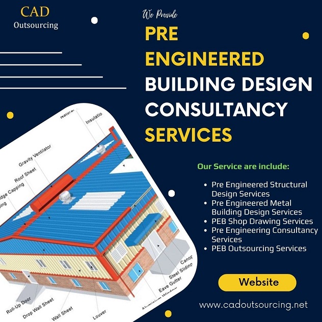  Pre Engineered Building Design Consultancy Services Provider - CAD Outsourcing Company