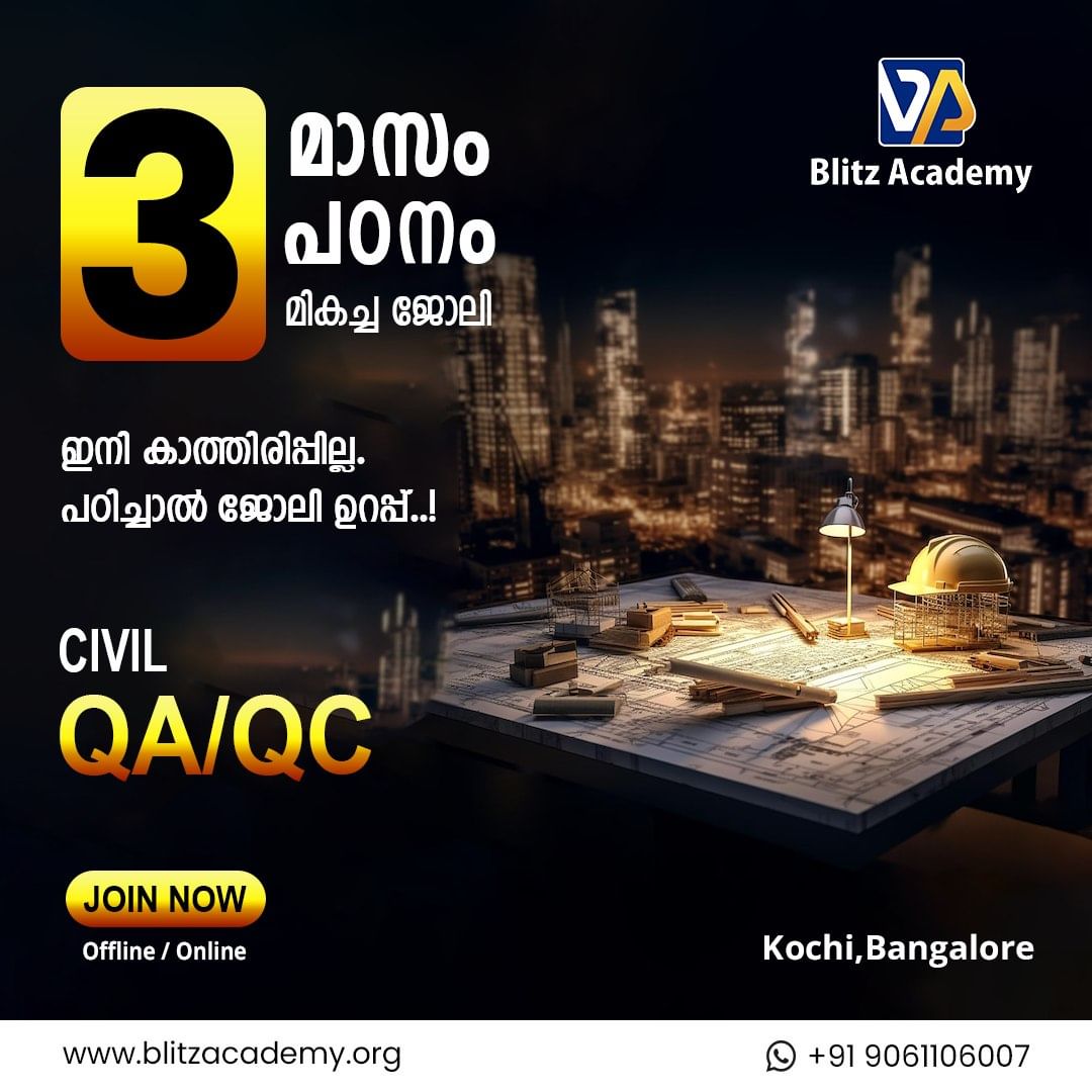  Civil courses in kerala | Blitz Academy