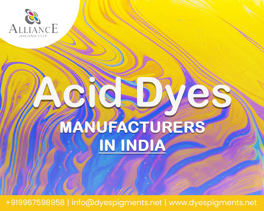  Acid Dyes Manufacturers in India