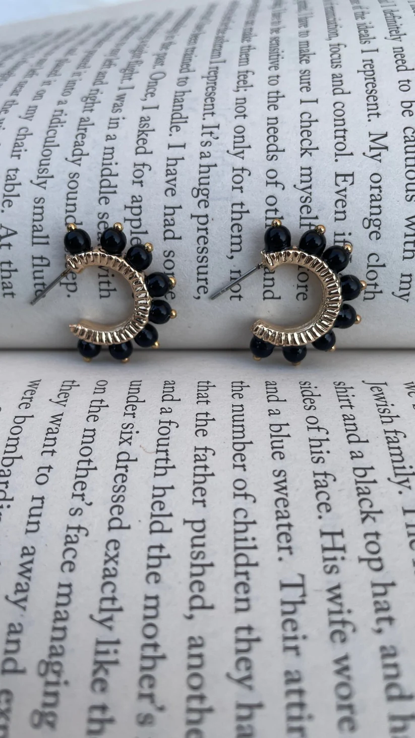  Buy Minimalist black pearl stud earrings up to 90%off