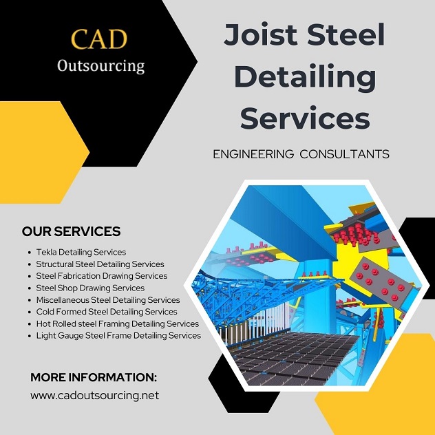  Joist Steel Detailing Outsourcing Services Provider - CAD Outsourcing Firm