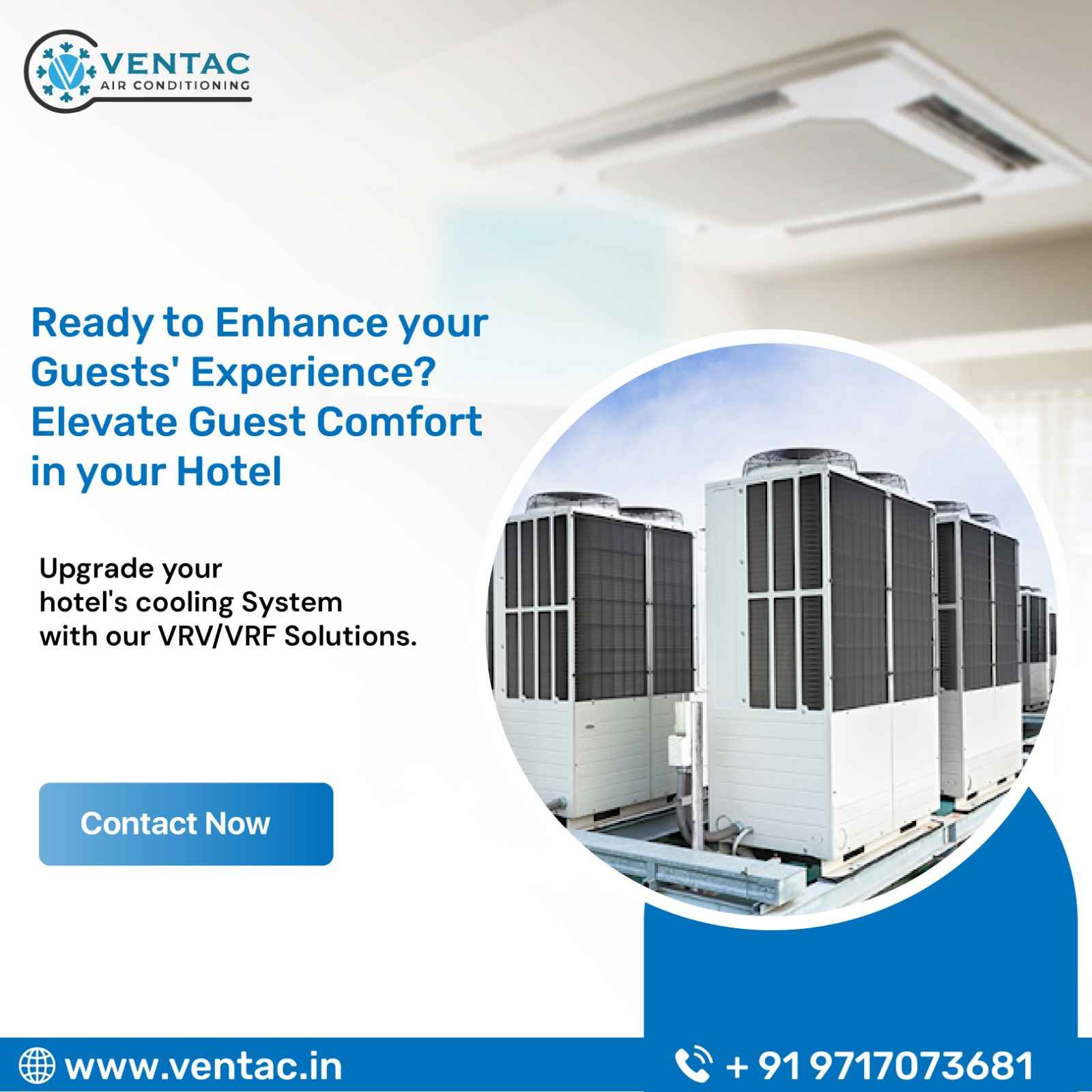  Keep Your Cool with Ventac: Central Air Conditioning Services