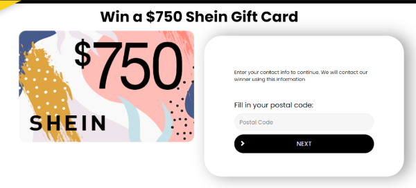 Spend $750 With a Shein Gift Card!