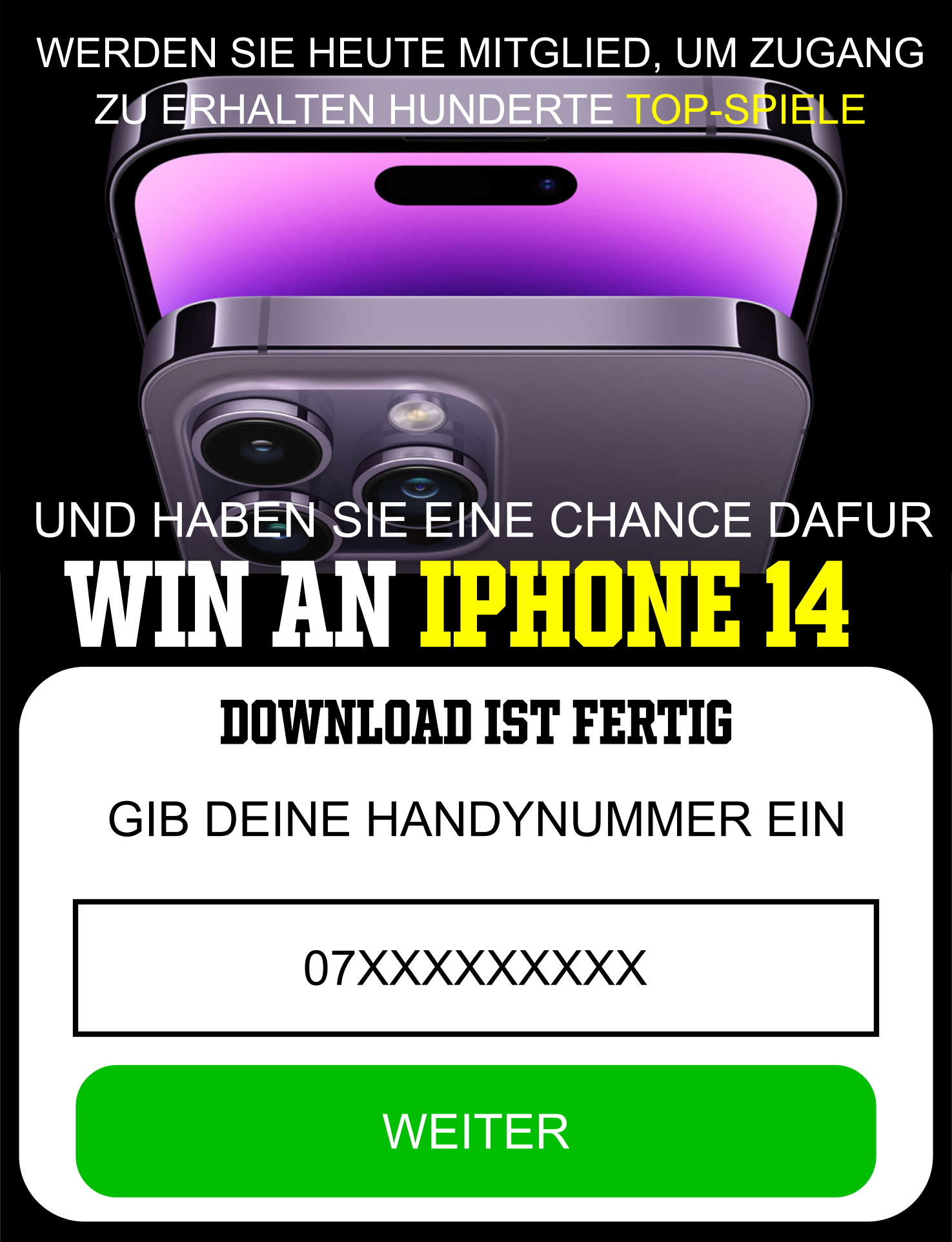  Win an Iphone 14