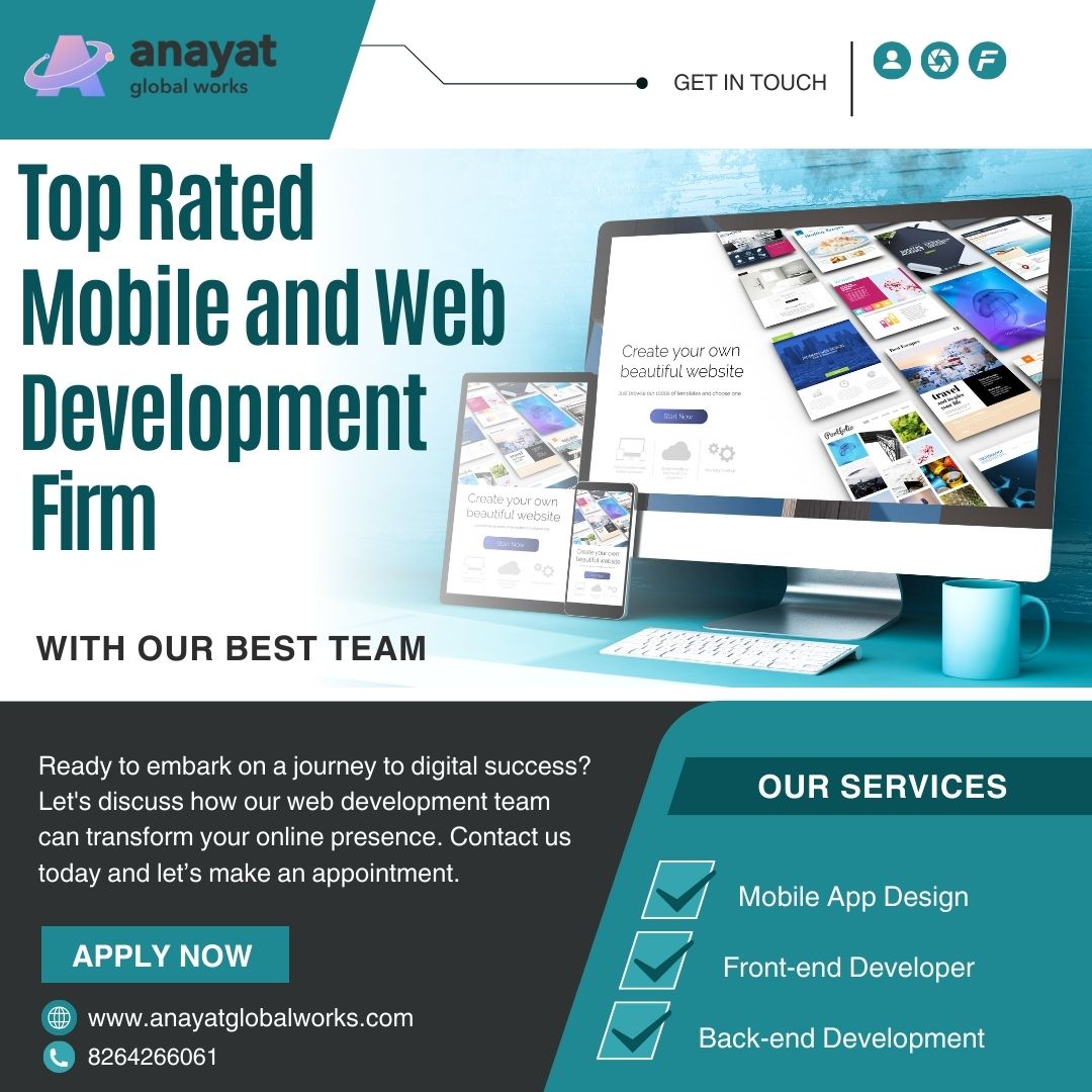  Boost Your Business with the Top Rated Mobile and Web Development Firm