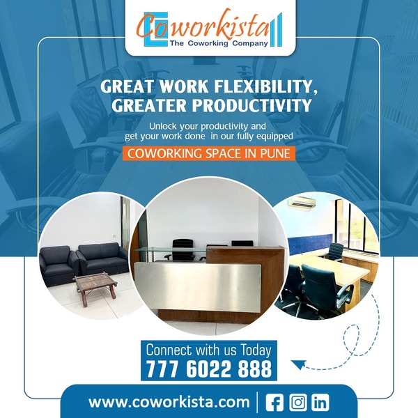  Coworking Space In Baner | Baner Coworking Space - Coworkista - Book Your Spot Now!