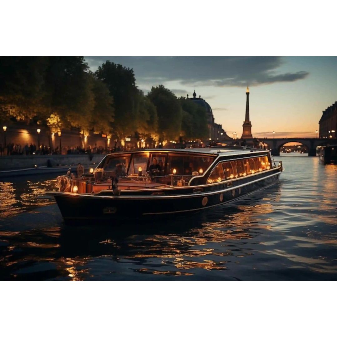  With Nitsa Holidays' Paris Tour Package explore Seine River cruises for Sightseeing & Sunset Views.