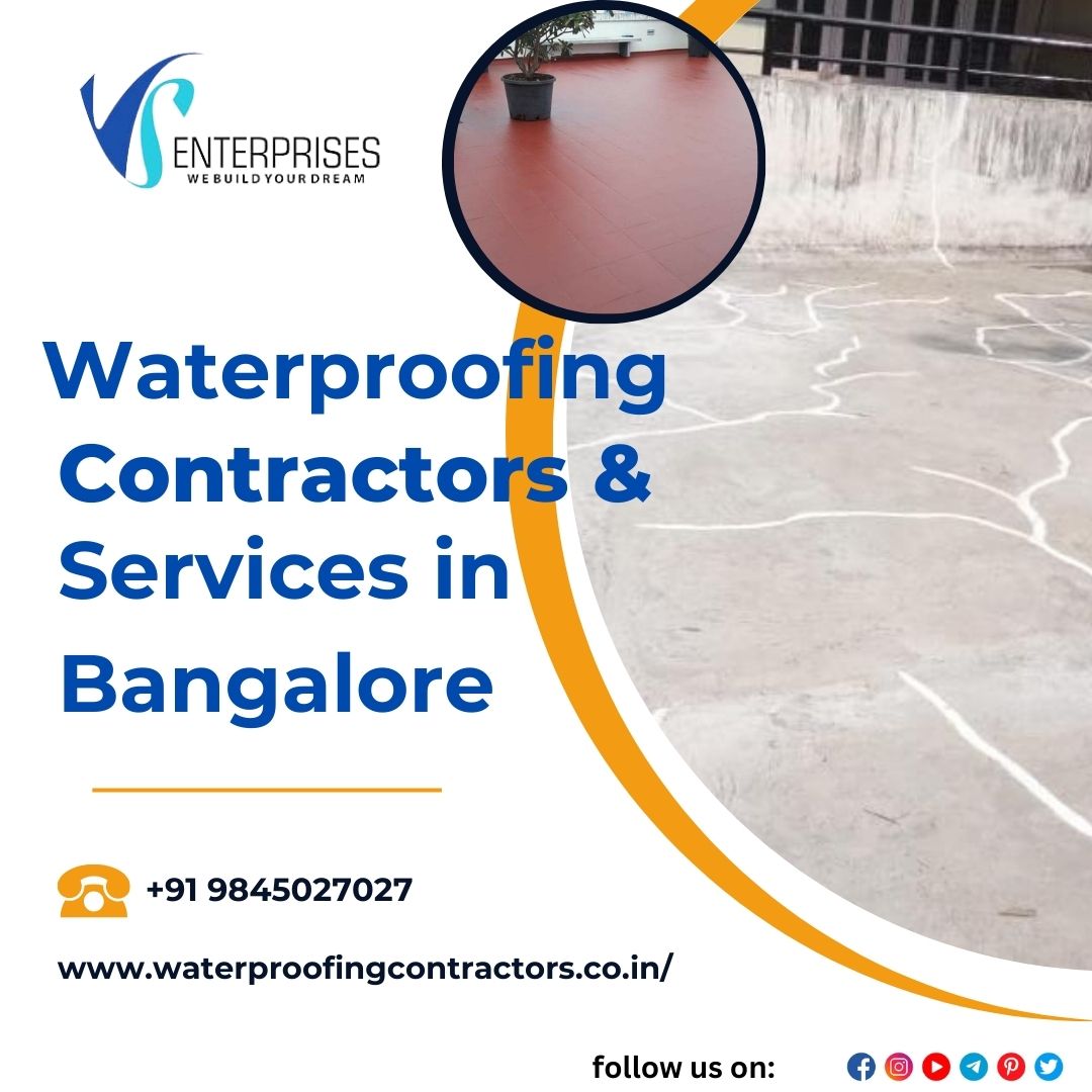  Waterproofing Contractors & Services in Bangalore