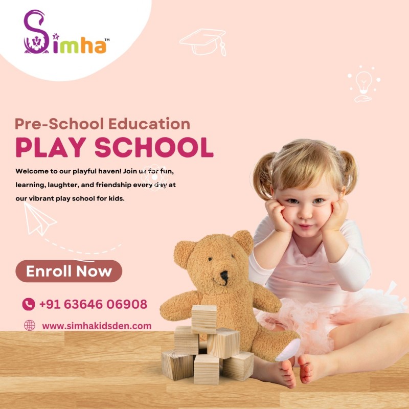  Play School for Kids in Ramamurthy Nagar | Simha Kidsden