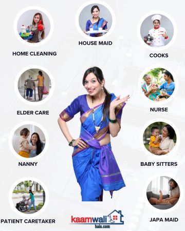  Hire 24 Hours Maid Services in Mumbai with Verification