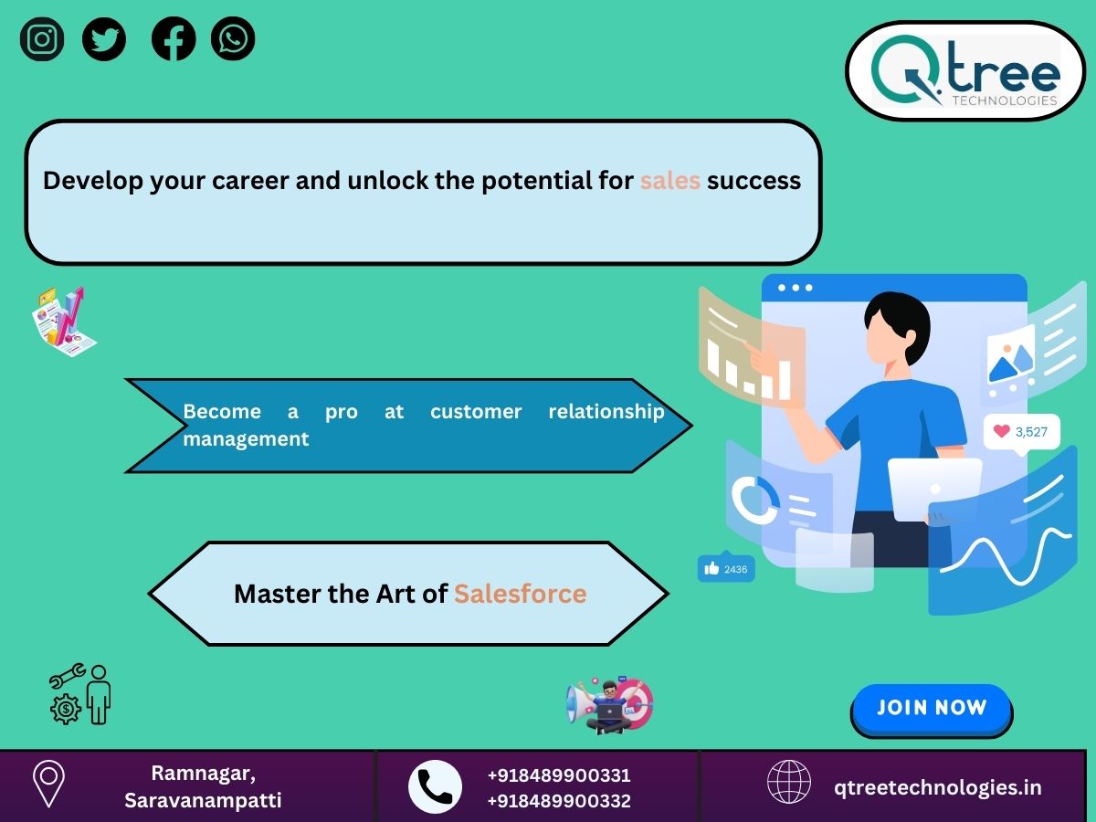  Salesforce Admin Training in Coimbatore | Qtree technologie