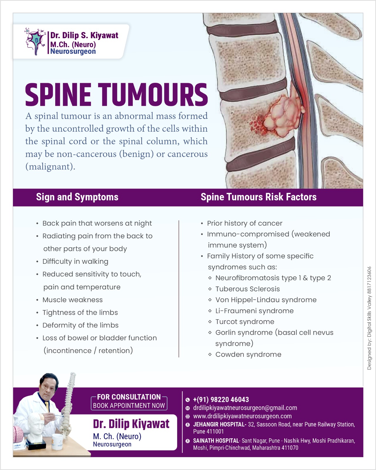  Best Spine Surgeon in Pune | Dr. Dilip Kiyawat