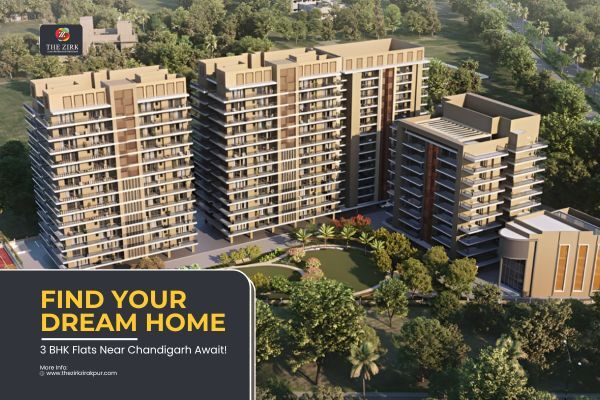  Get 3 BHK Luxury Apartments for Sale near Chandigarh