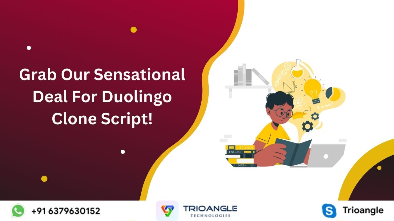  Grab Our Sensational Deal For Duolingo Clone Script!