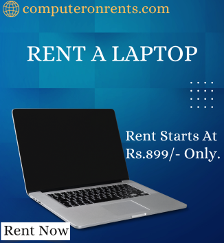  Laptop On Rent Start At Rs.899/- Only In Mumbai